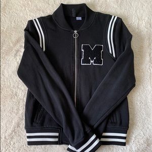 Letter M Black Jacket